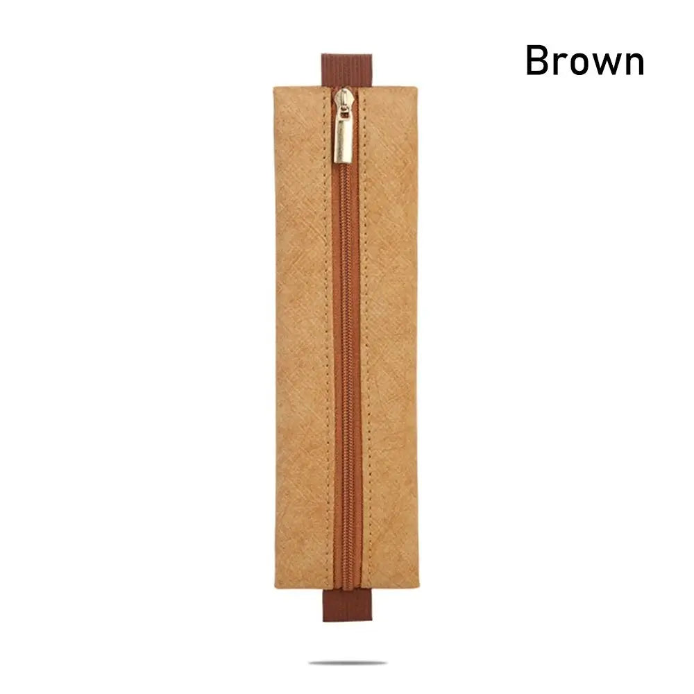 Tyvek Elastic Buckle Pen Bag – Portable Large Capacity Holder