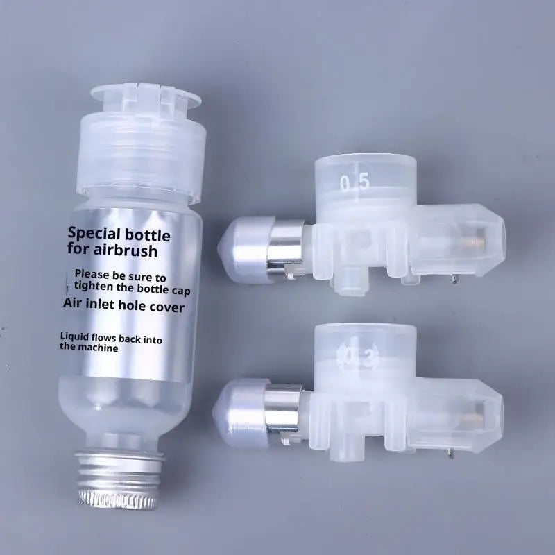 Airbrush Accessory Set 0.3mm & 0.5mm Spray Modules + Bottles