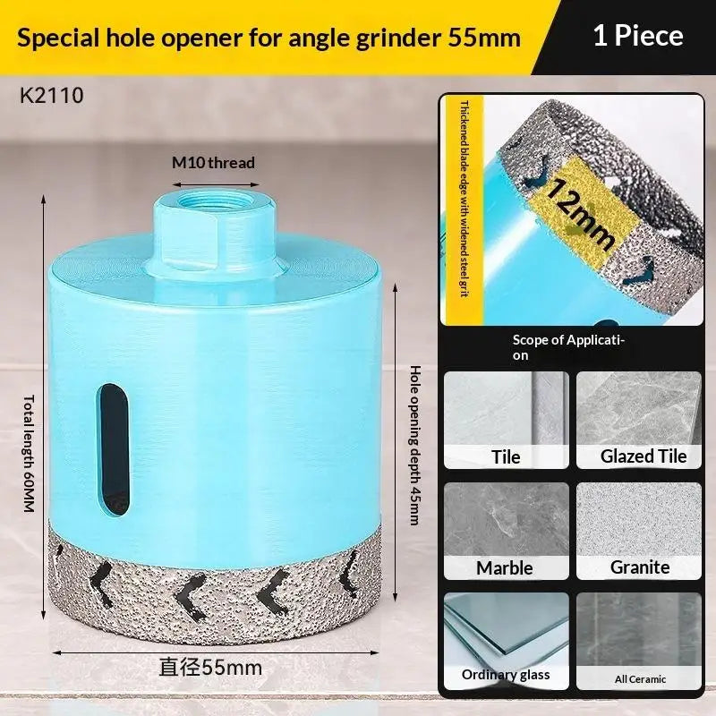 M10 Diamond Drill Bit for Angle Grinder – Dry Cut Tile & Stone