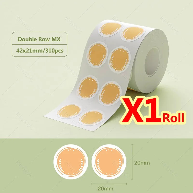 NiiMBOT Thermal Label Paper – Waterproof Self-Adhesive Stickers