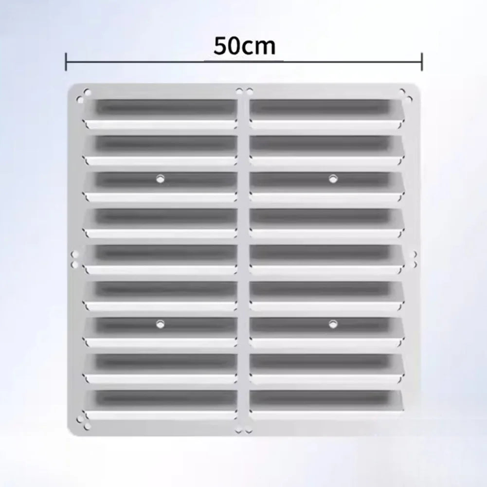 Stainless Steel AC Outdoor Wind Deflector – No Drilling