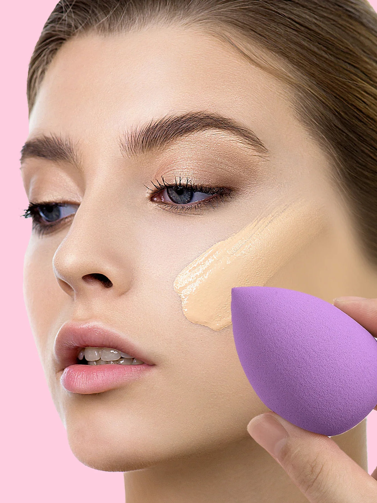6-Piece Makeup Sponge Set – Soft Cosmetic Blender & Powder Puff