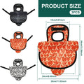3-Pack Waterproof Chicken Saddle Apron – Adjustable Hen Protector