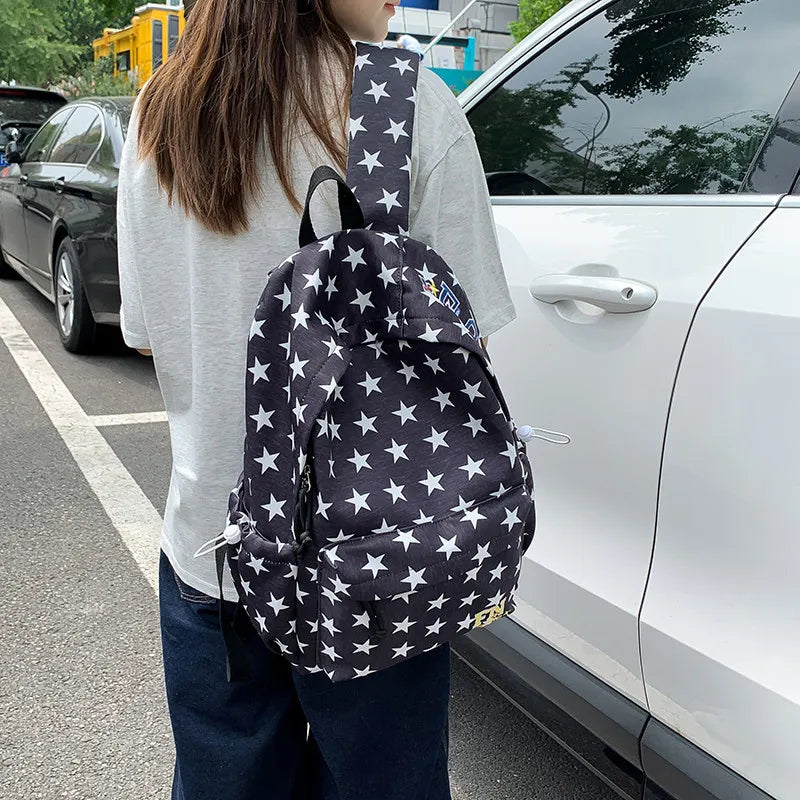 Nixie Starry Backpack – Large Capacity Lightweight Unisex