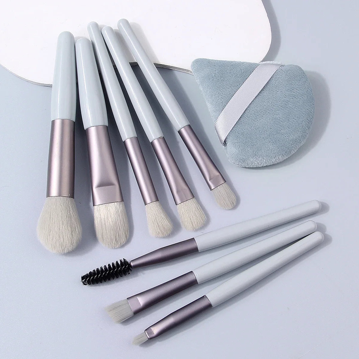 9-Piece Makeup Brush Set – Foundation, Blush & Eyeshadow