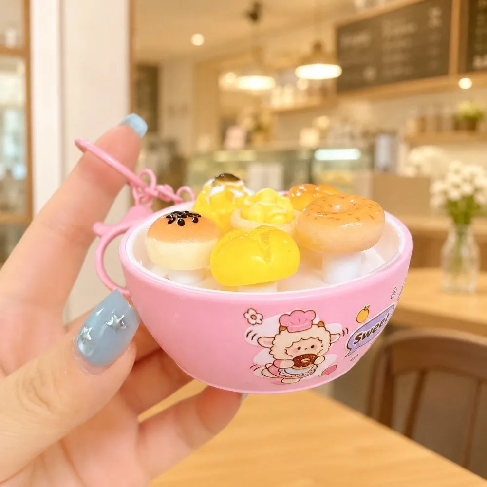 Whack-a-Mole Fidget Keychain | Cute Animal Dessert Theme