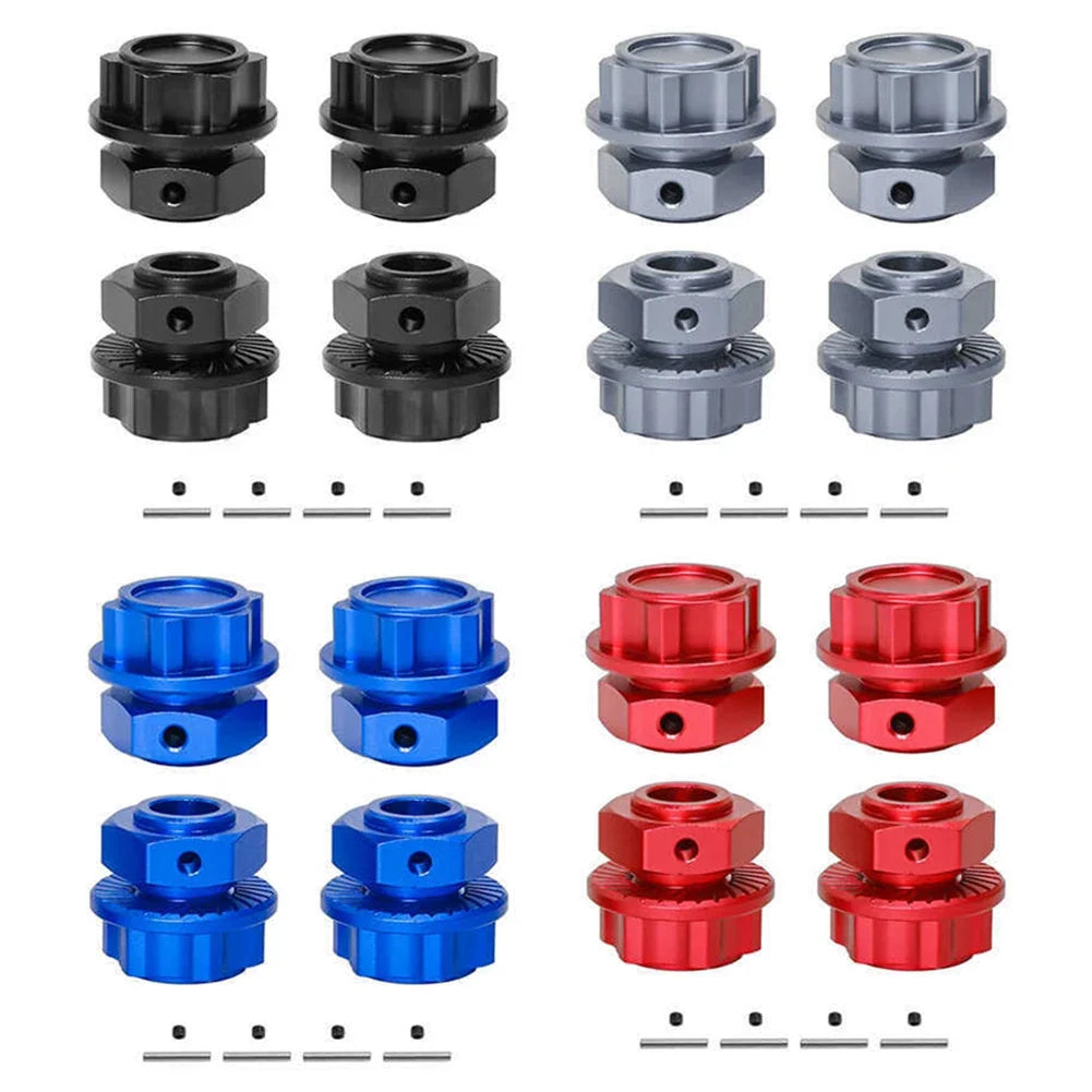 Wheel Hex Hub Adapter for 1/10 & 1/8 RC Cars – CNC Aluminum