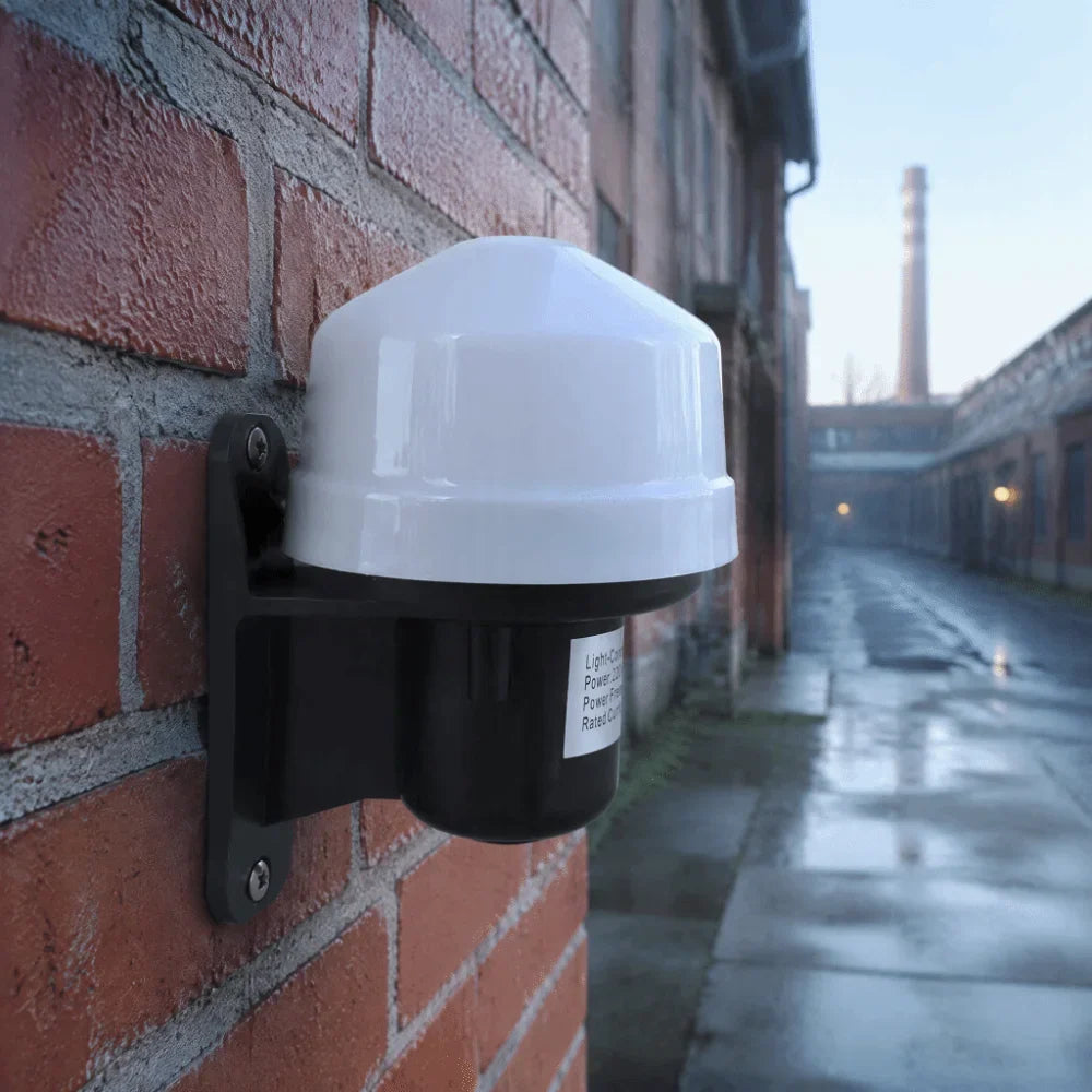 Weatherproof Photocell Light Control Switch – Outdoor Dusk to Dawn
