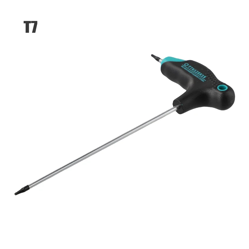 DAZZLEEX T-Handle Torx Screwdriver Double-End Key Set T6–T30