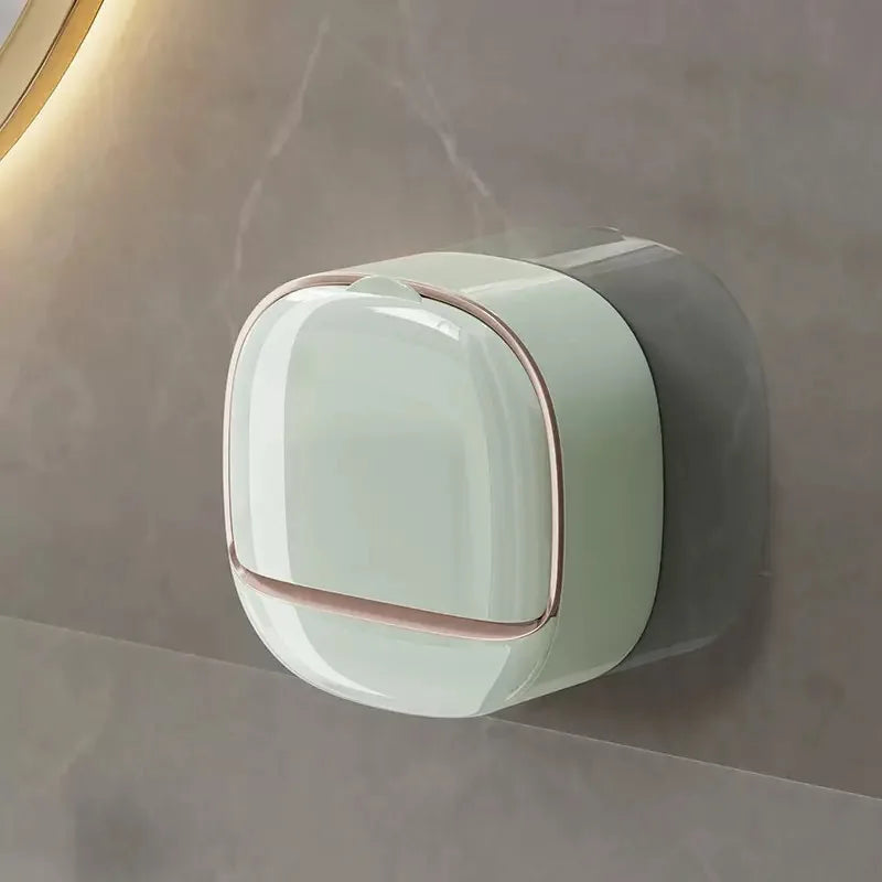 Waterproof Hanging Soap Box with Drainage for Shower & Bathroom