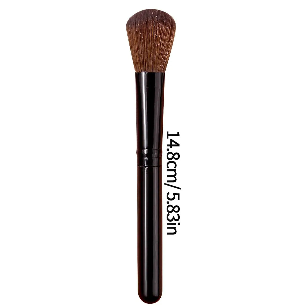6-Piece Soft Makeup Brush Set – Blush, Contour & Highlight