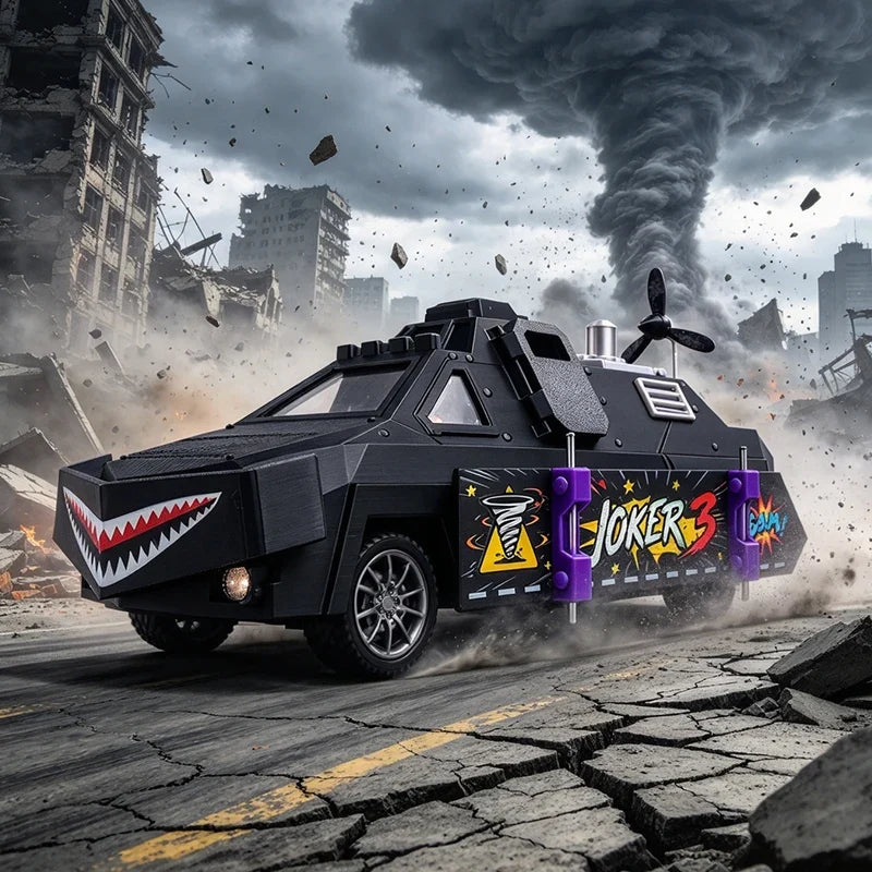 Joker 3 Storm Chaser 3D Printed Intercept Vehicle Desk Model