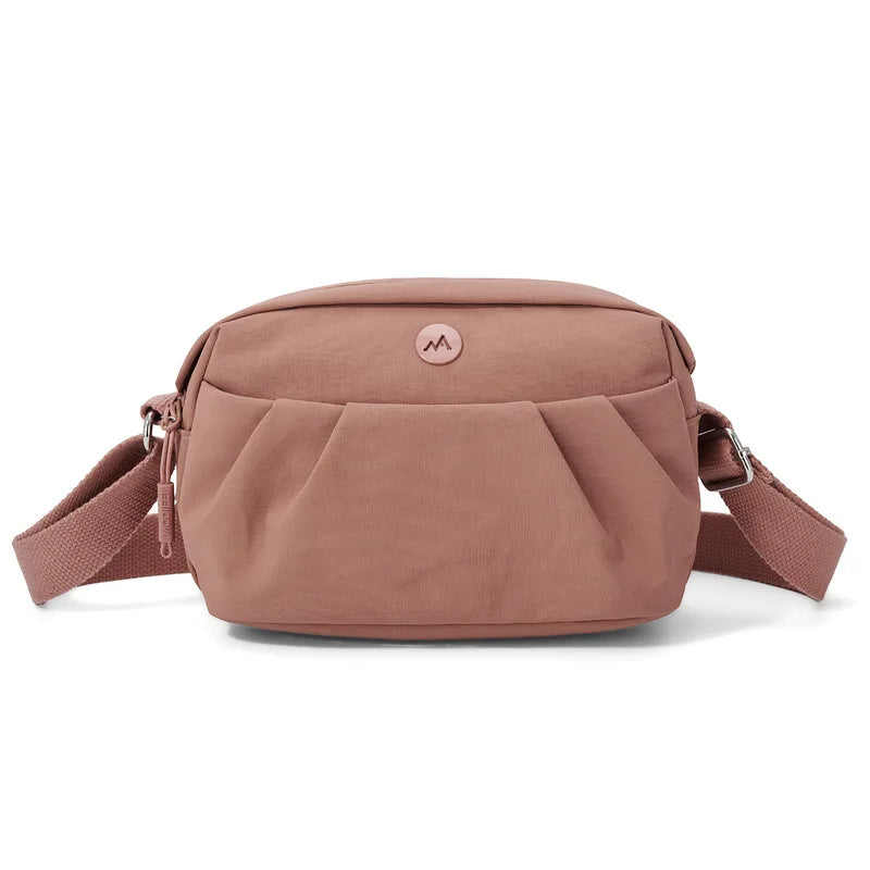Nixie Nylon Crossbody Bag – Lightweight Multi-Layer Casual