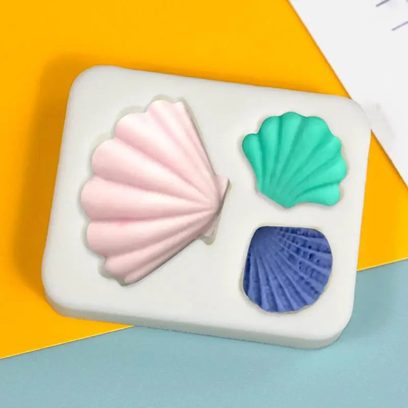 Shell Pearl Silicone Fondant Mold – Cake Decorating Tool