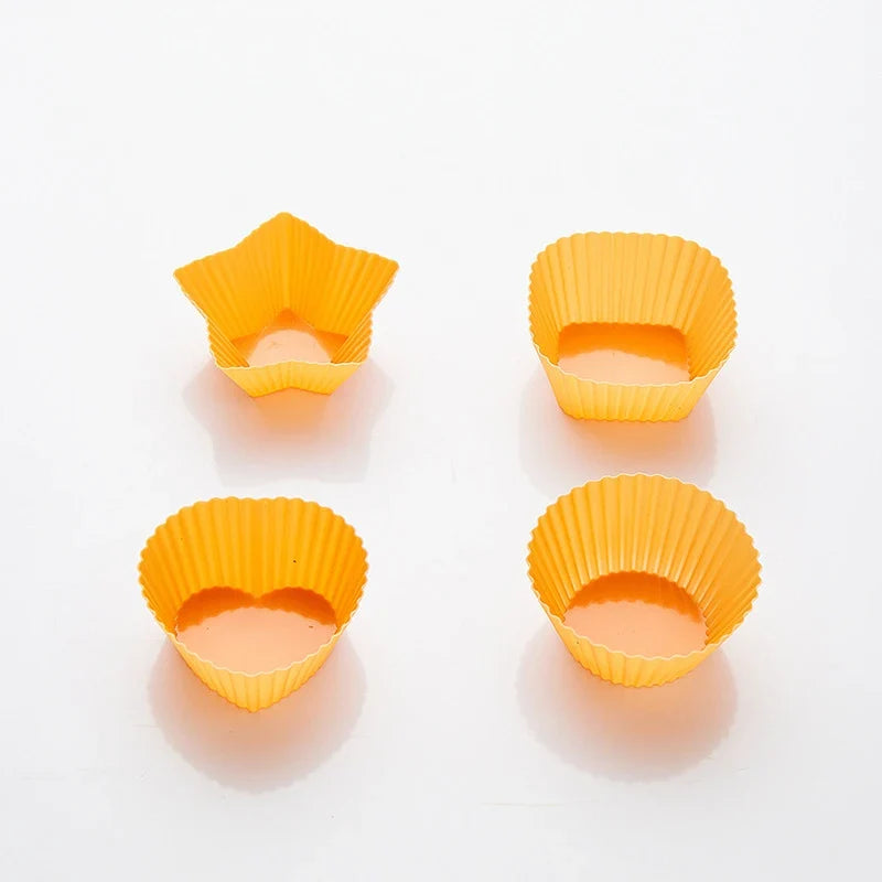 Silicone Bento Box Dividers & Cupcake Liners – 3/4 PCS