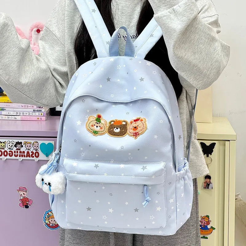 Korean Style Large Capacity Waterproof Backpack for Women