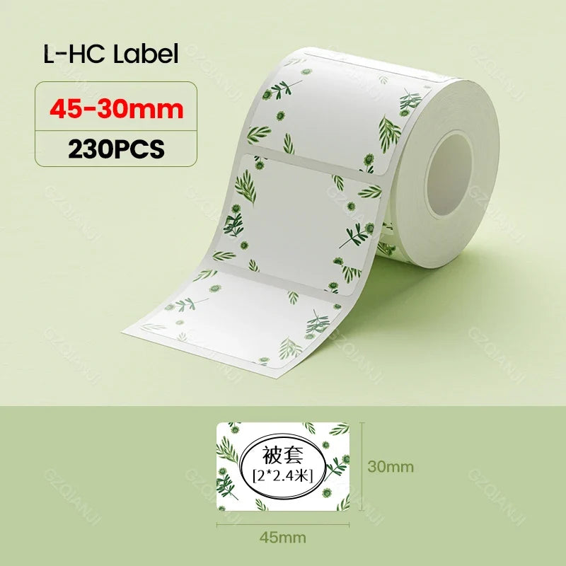 NiiMBOT Thermal Label Paper – Waterproof Self-Adhesive Stickers