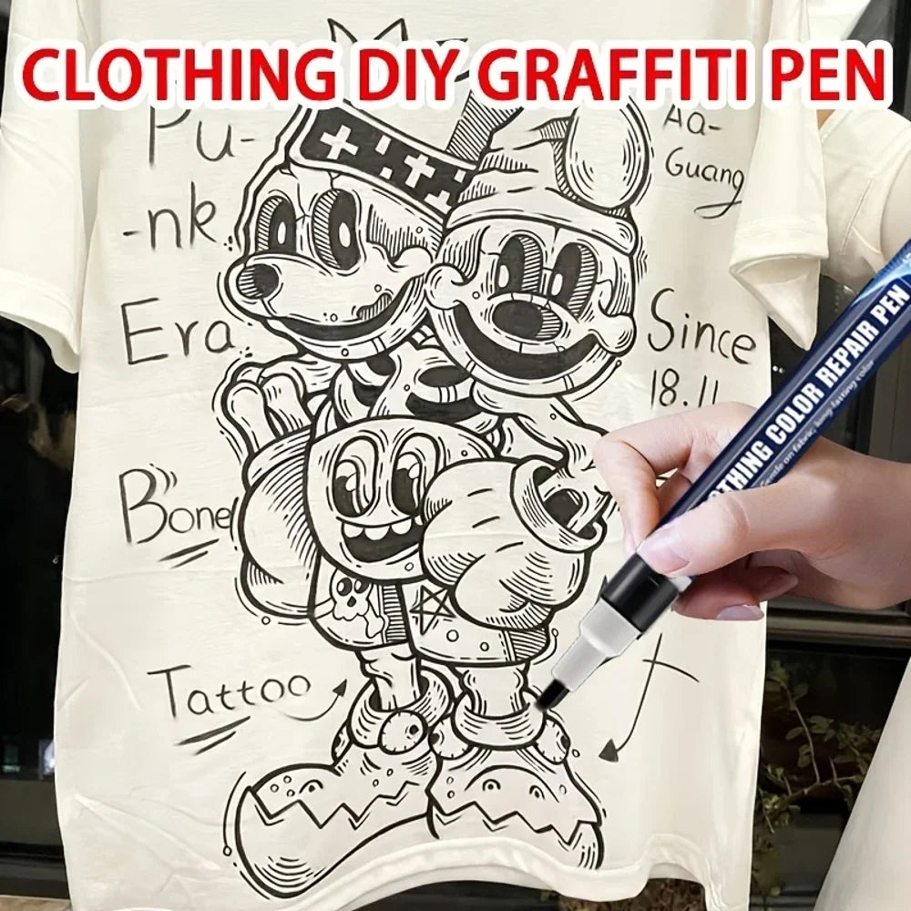 Waterproof Fabric Markers – Colored Pens for Clothes & Leather