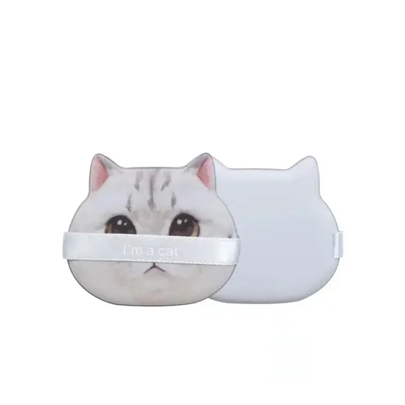 Cute Cat Air Cushion Powder Puff – Soft Makeup Sponge