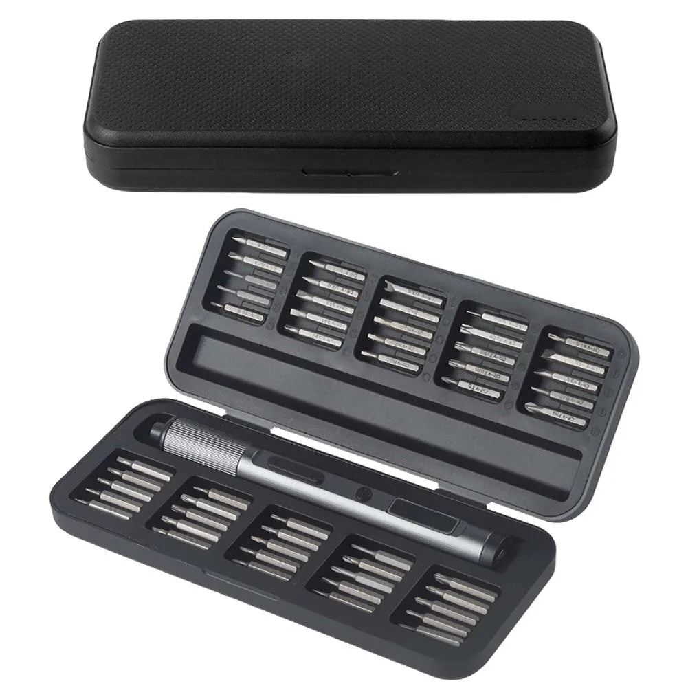 DAZZLEEX Rechargeable Precision Electric Screwdriver Set 50 Bits
