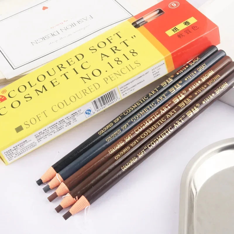MicroJoy 3Pcs Waterproof Eyebrow Pencil Set – Long-Lasting