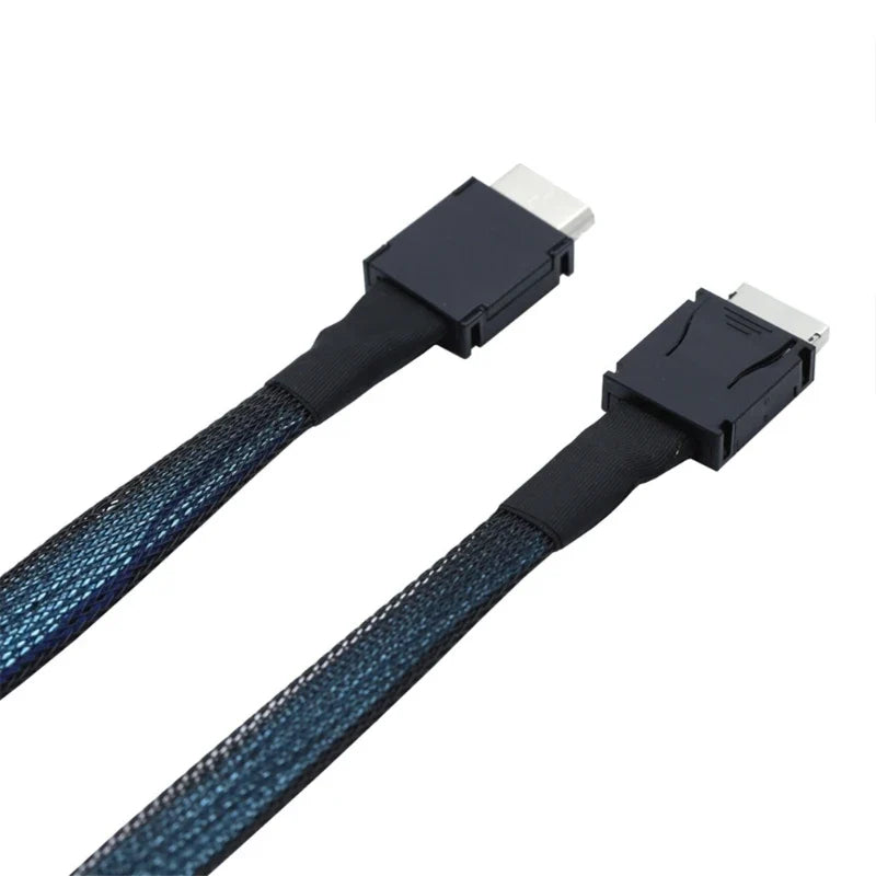 SFF-8611 4i PCIe Data Extension Cable 50cm / 100cm