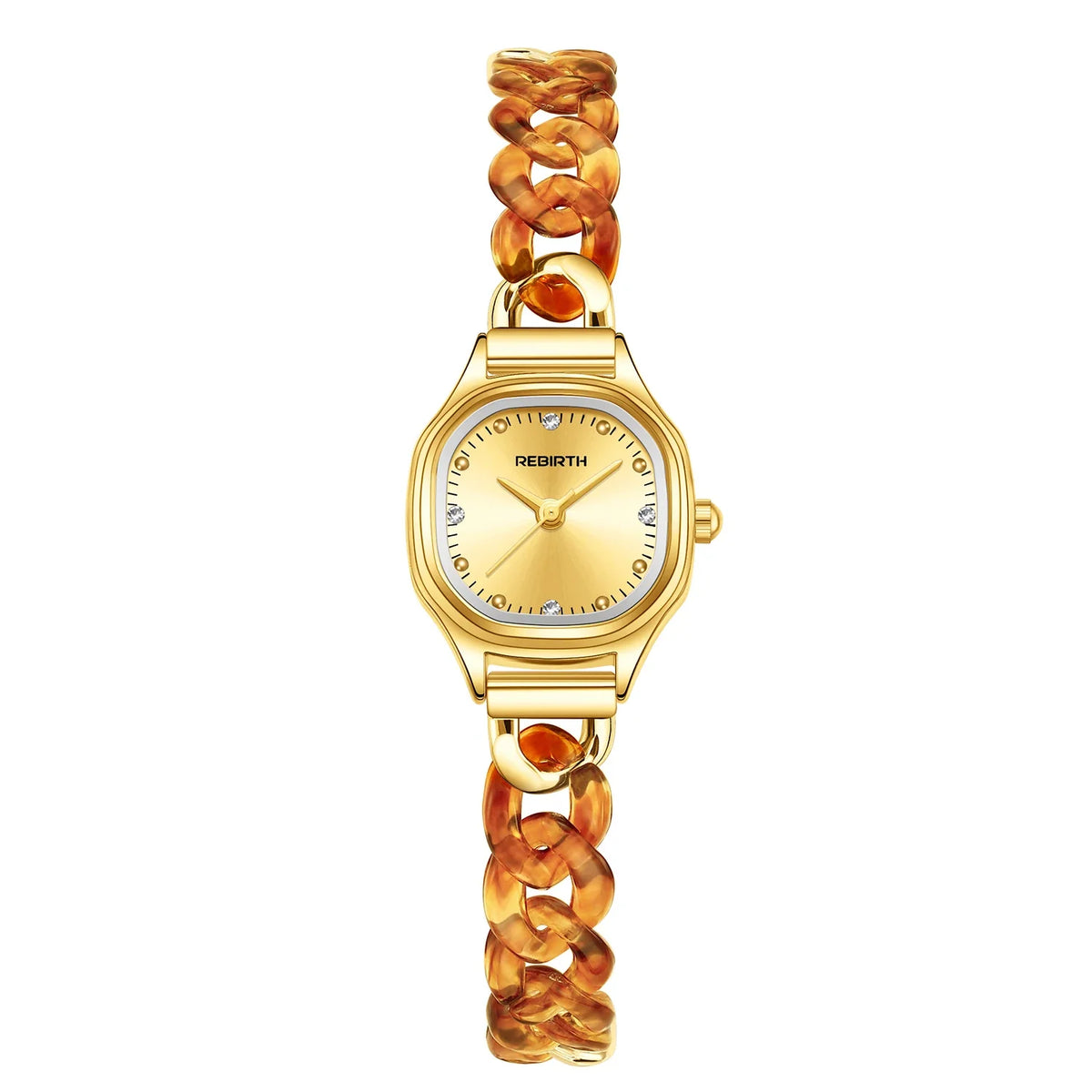 REBIRTH Women's Retro Quartz Watch | Light Luxury Fashion