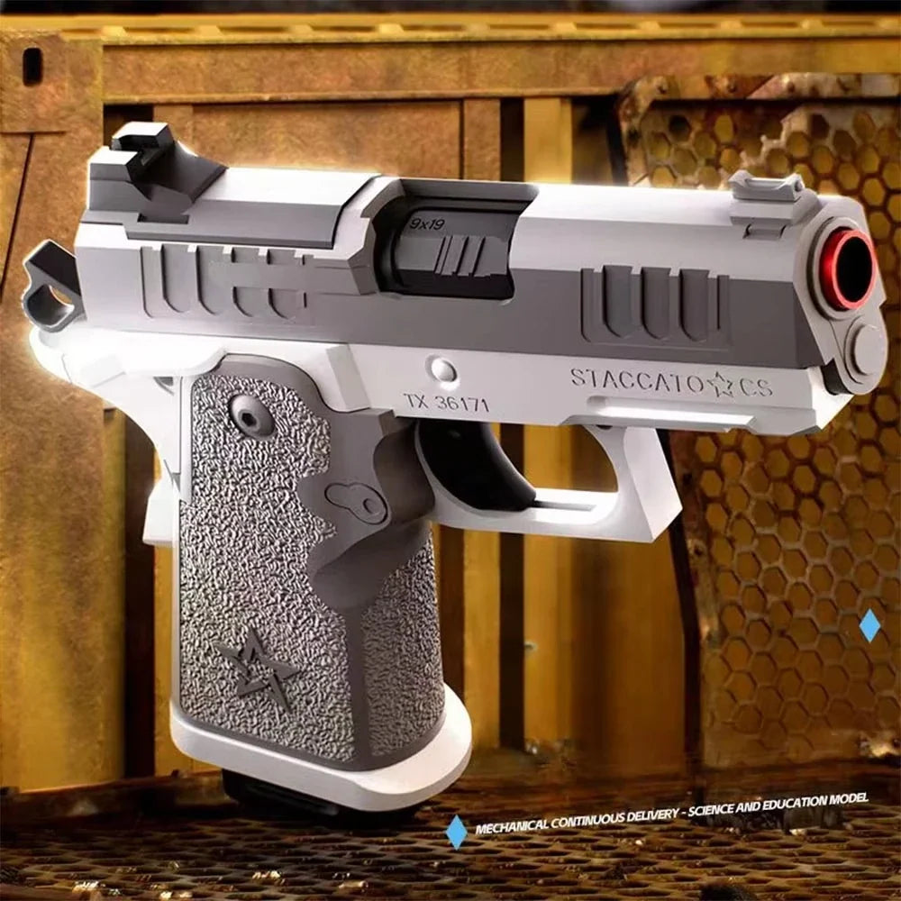 NOCCLILI 2011 Manual Soft Bullet Toy Pistol – Shell Ejecting