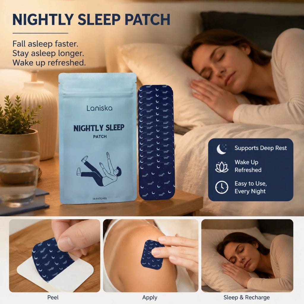 Sleep Patches – Skin-Friendly Overnight Rest & Relaxation Stickers