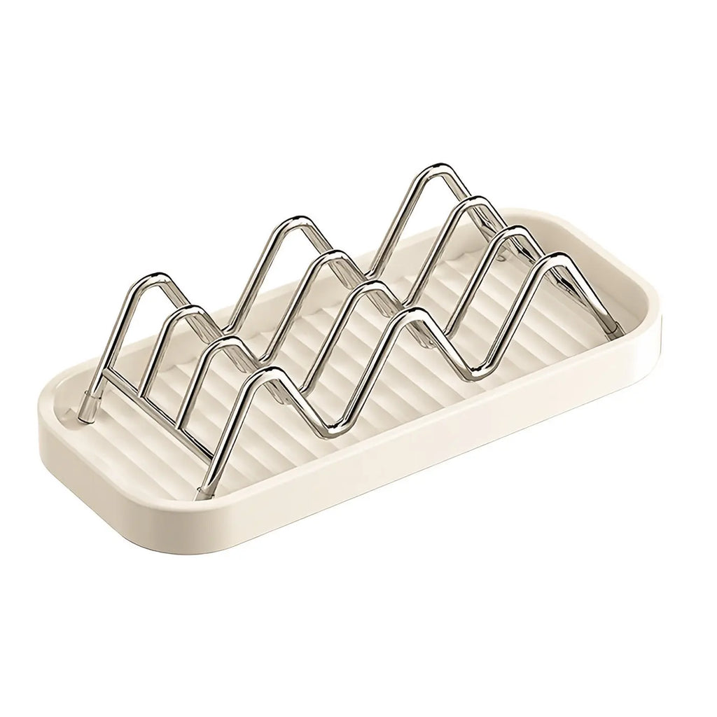 Wave Soap Tray – No-Drill Bathroom Shelf Storage Rack