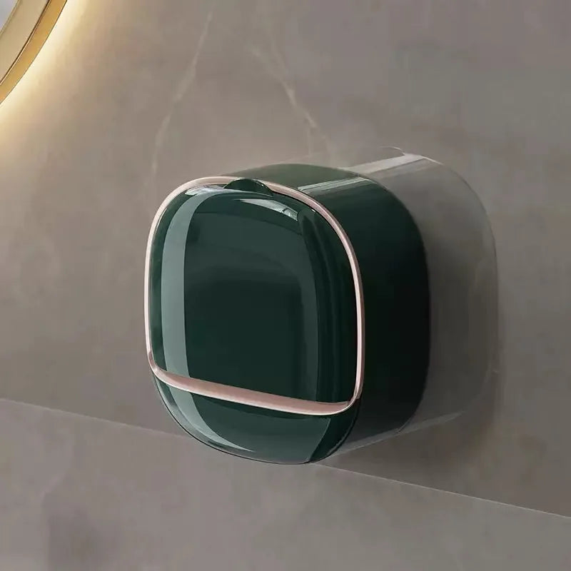 Waterproof Hanging Soap Box with Drainage for Shower & Bathroom