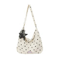 Women's Bowknot Polka Dot Cloud Crossbody Bag – Summer