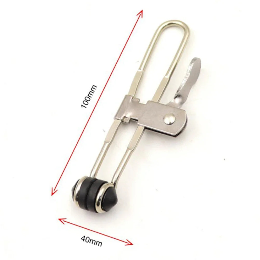 Rubber Head Lever Action Grid Clamps | Ceiling Tile Clips 2-Pack