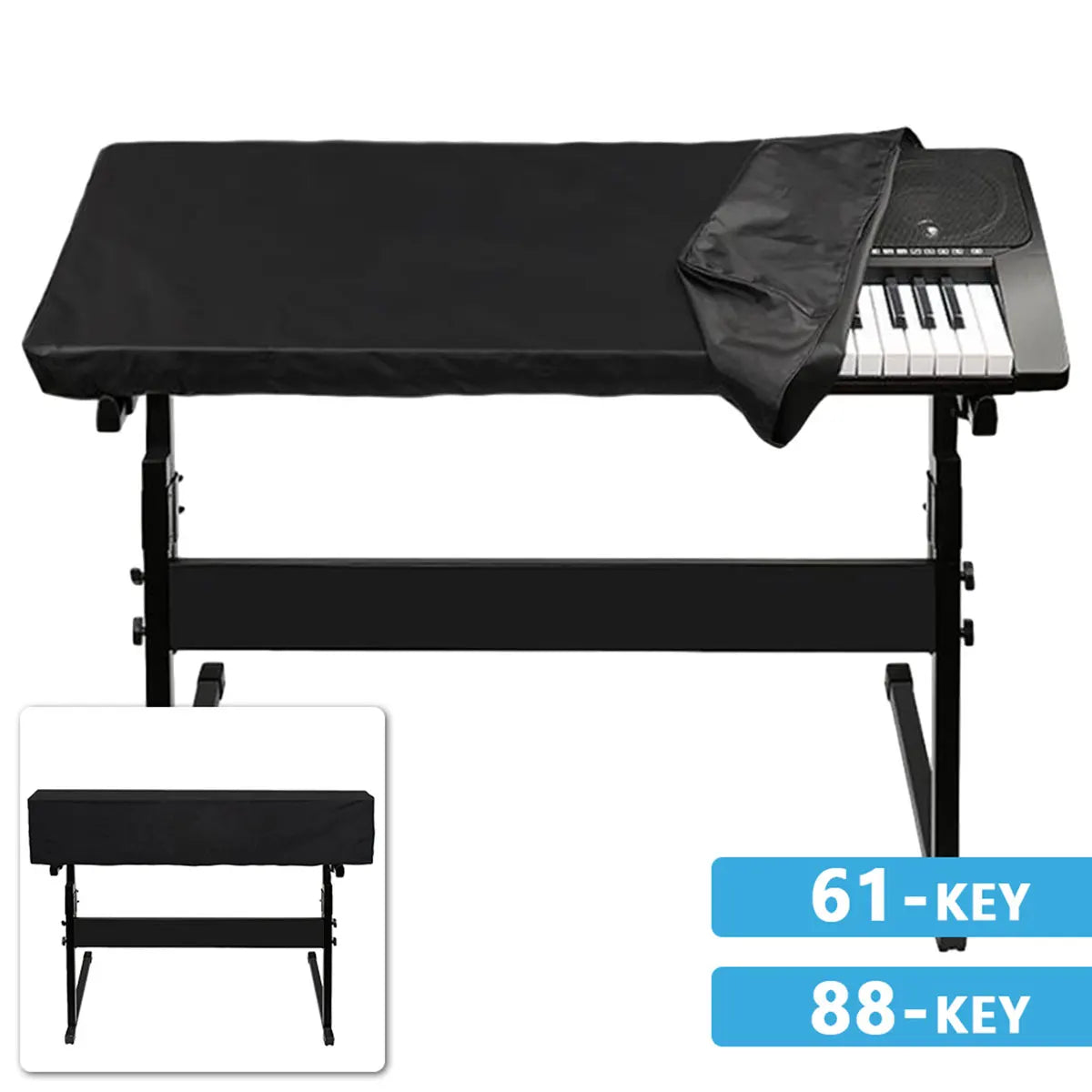 Piano Keyboard Dust Cover – 61 & 88 Key Cloth Protector
