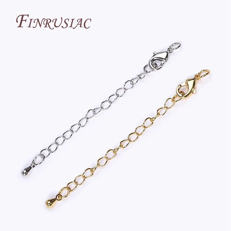 Gold Plated Lobster Clasp Extension Chain 66mm – DIY Jewelry