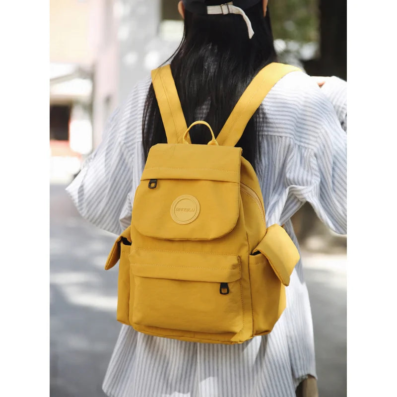 Women's Lightweight Multi-Compartment Backpack – Laptop & School