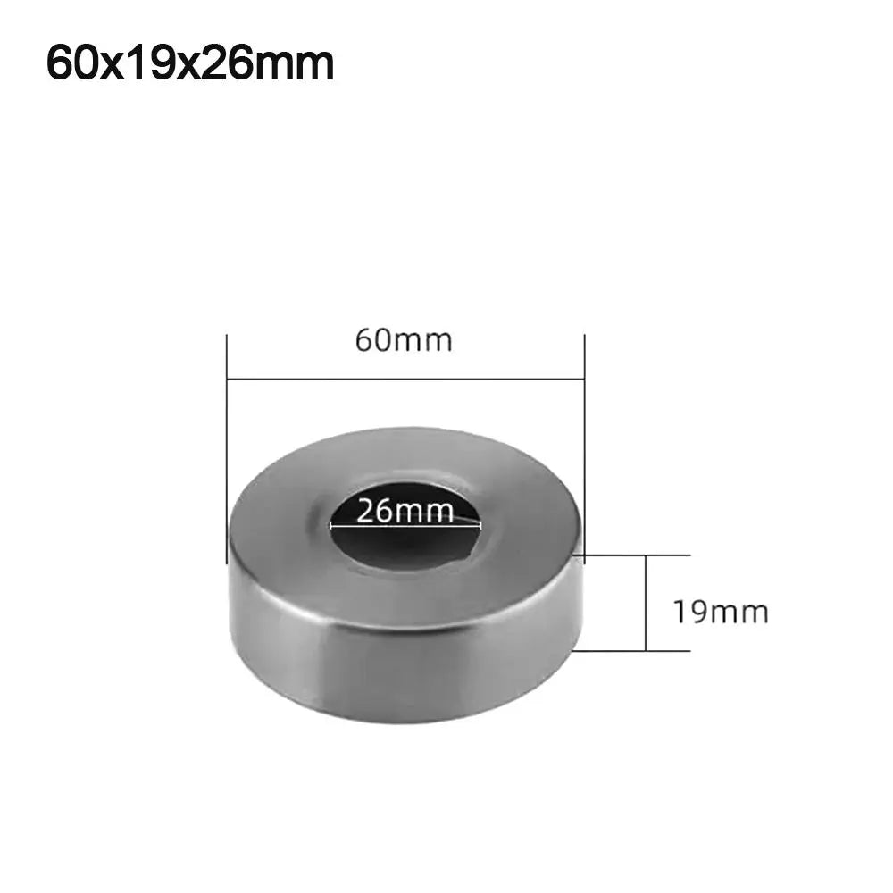 Round Stainless Steel Pipe Cover – Faucet Decorative Cap