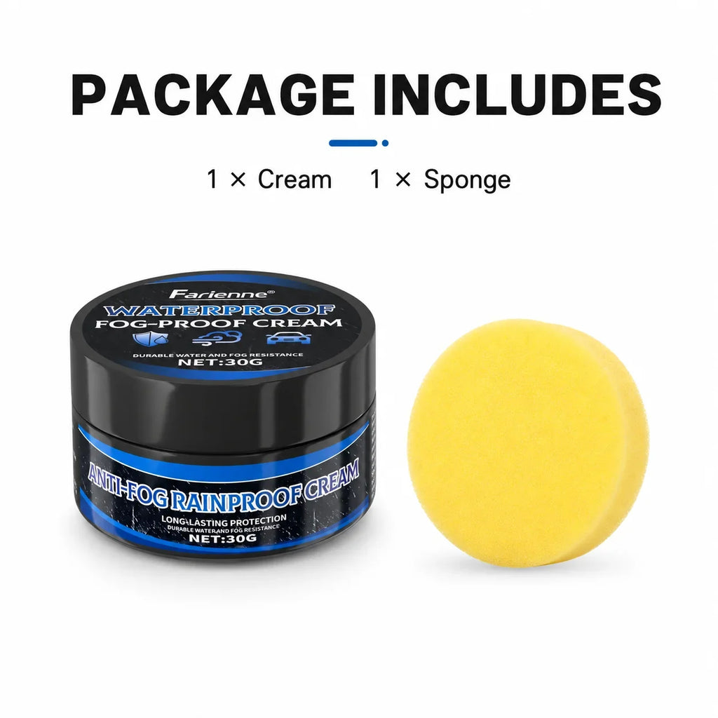 Nano Anti-Fog Cream – Helmet Visor, Windscreen & Glass Coat