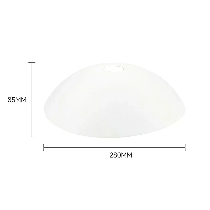 Semi-Circular PVC Lampshade for Wall & Ceiling Fixtures