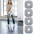 Microfiber Mop Refills 4 Pack – Square Replacement Pads