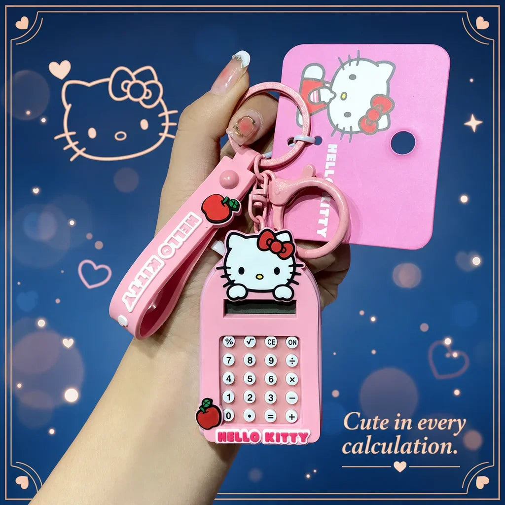 Sanrio Calculator Keychain | Hello Kitty Cinnamoroll My Melody