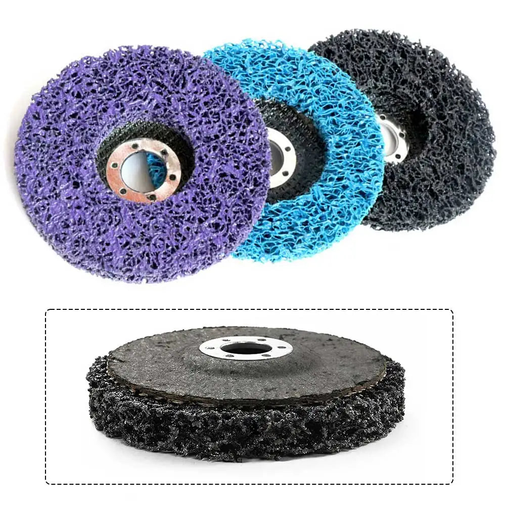 100mm Poly Strip Disc for Angle Grinder – Paint & Rust Removal