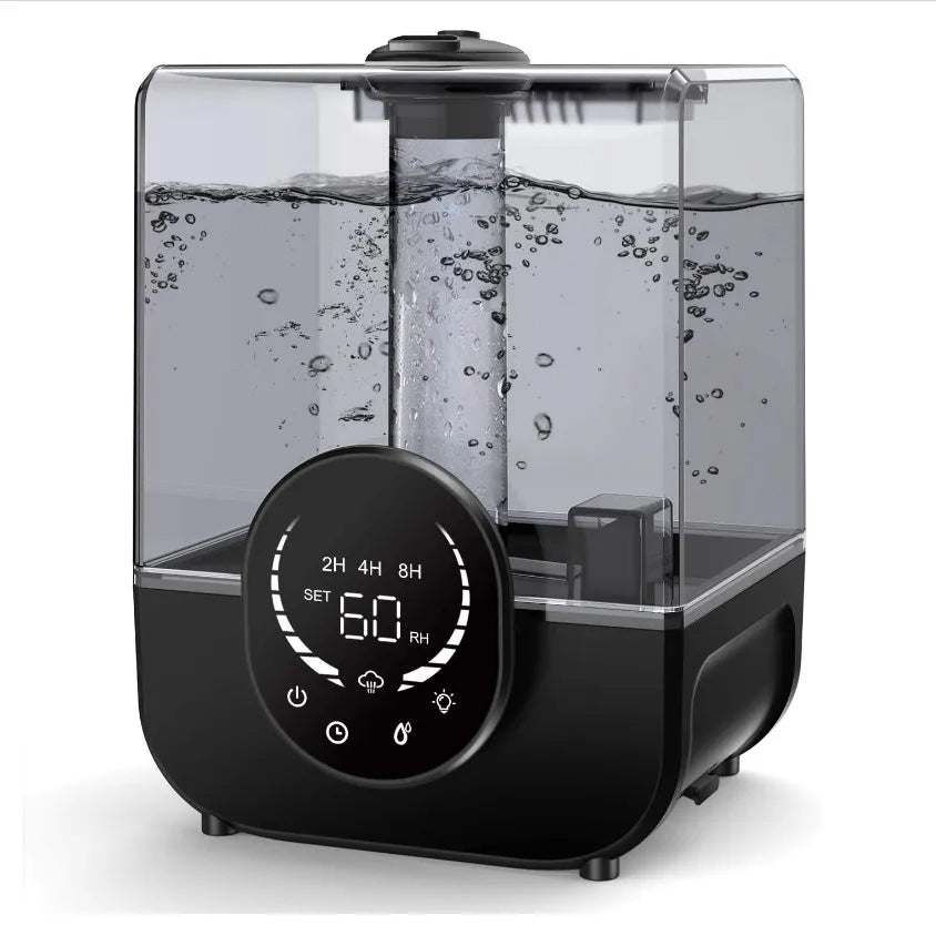 Smart 3-Gear Humidifier | 5L Tank, WiFi App, Timer, Quiet