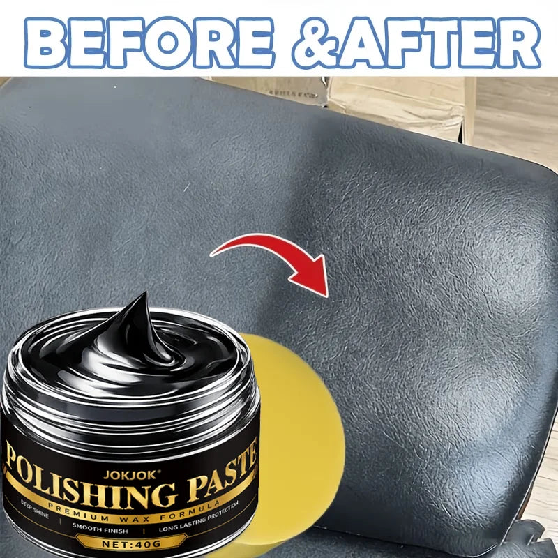 Auto Renovation Paste – Plastic, Leather & Rubber Polish Wax