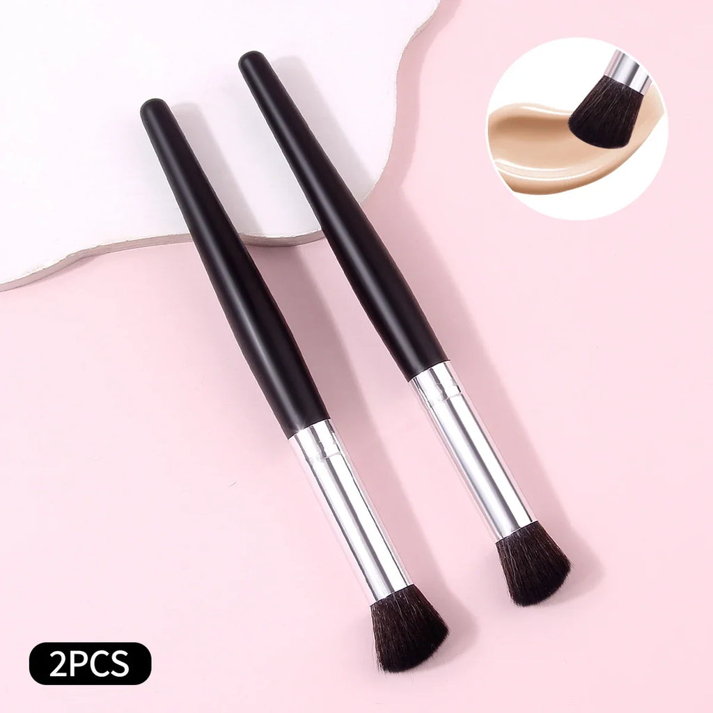 2pcs Flat Head Precision Concealer Brush Set | Nixie