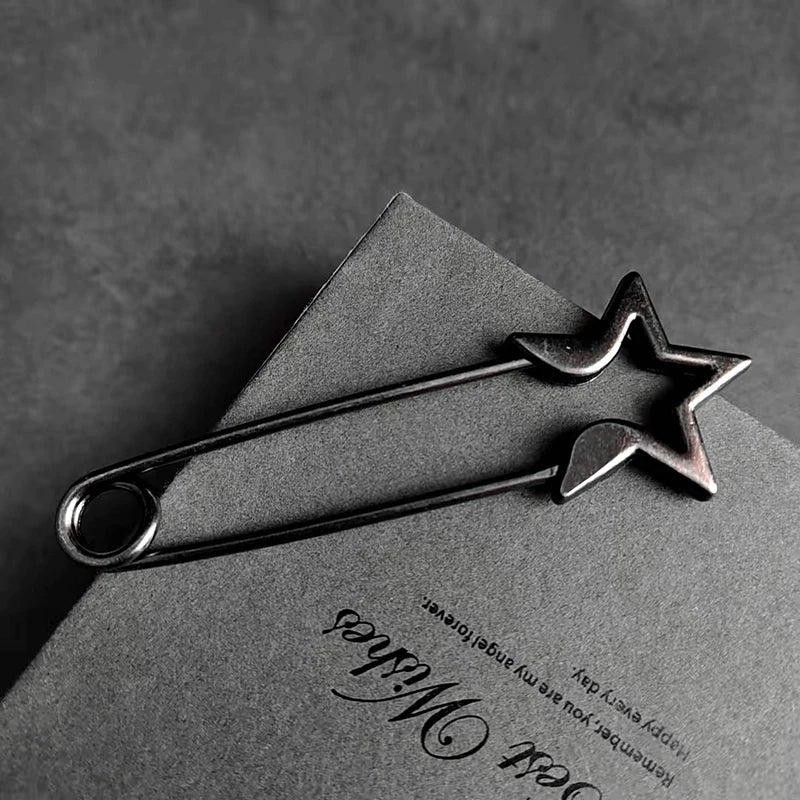 Retro Large Metal Safety Pins for Clothing – Zinc Alloy
