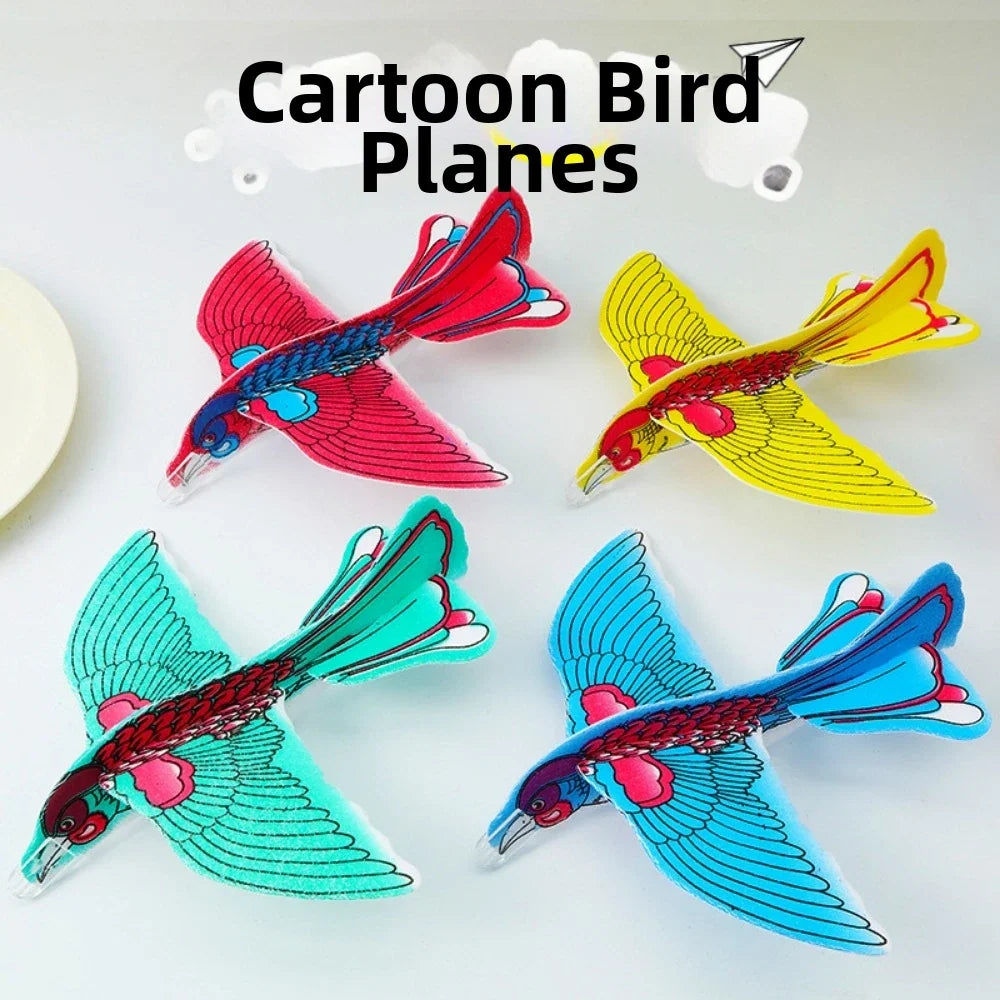 10-Pack Foam Glider Planes – DIY Flying Aircraft Science Toy