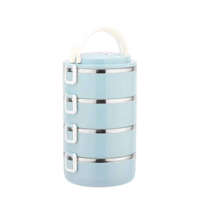 Stainless Steel Thermal Lunch Box – Leakproof Food Container