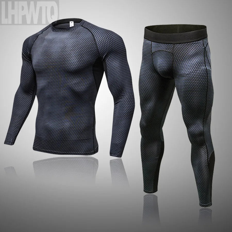 Men's Thermal Compression Underwear Set – Winter Long Johns