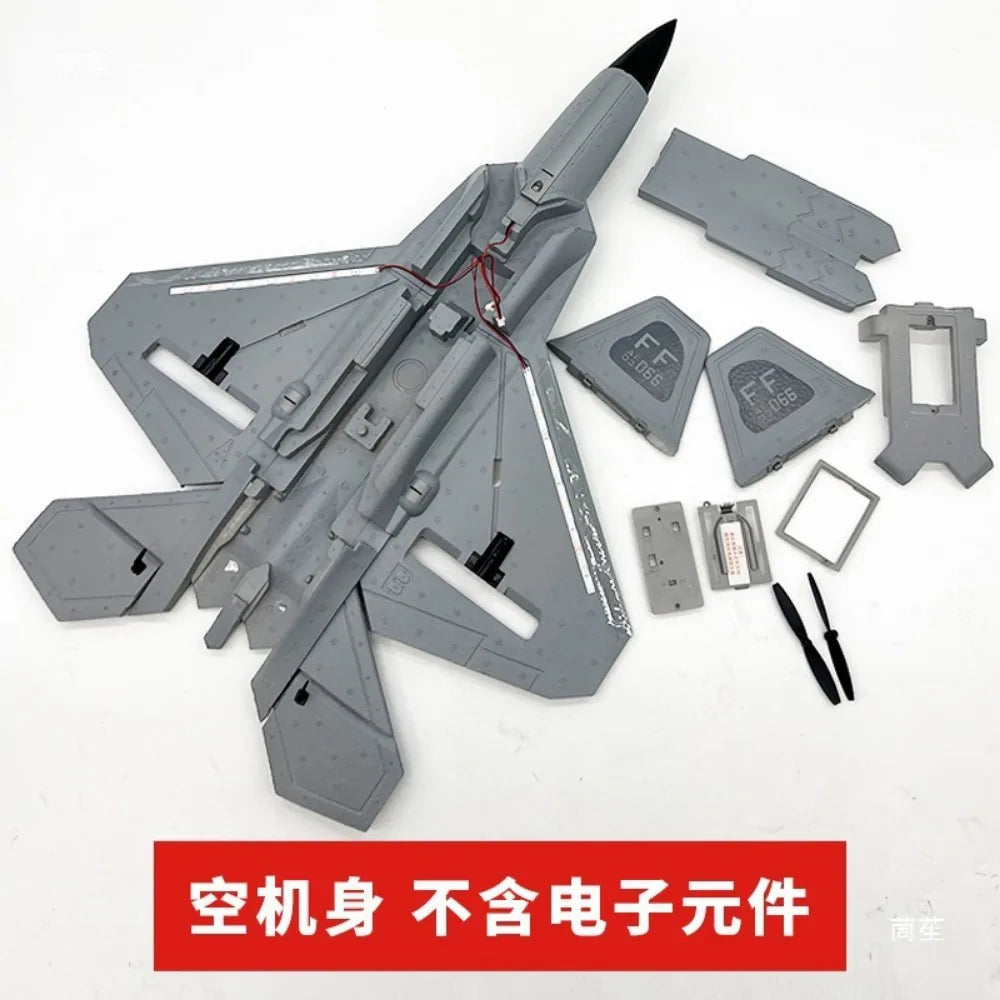 EPP Foam RC F22 Stunt Plane – 2.4G 4CH LED Kids Aircraft